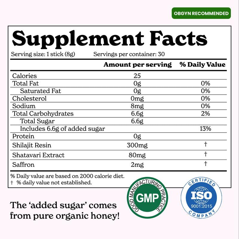 SHE-Lajit Honey Sticks