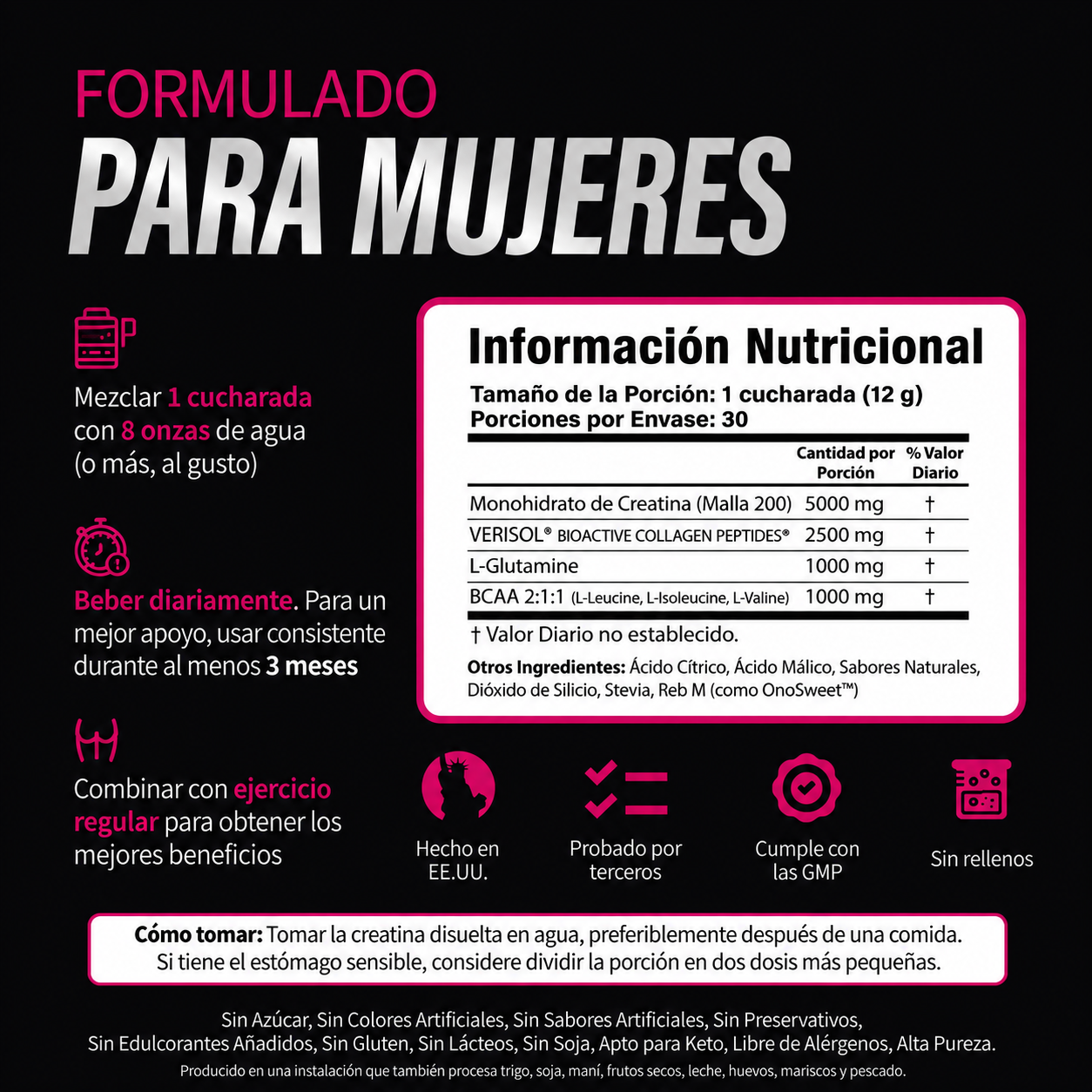 Creatine Boost | Un trasero llamativo
