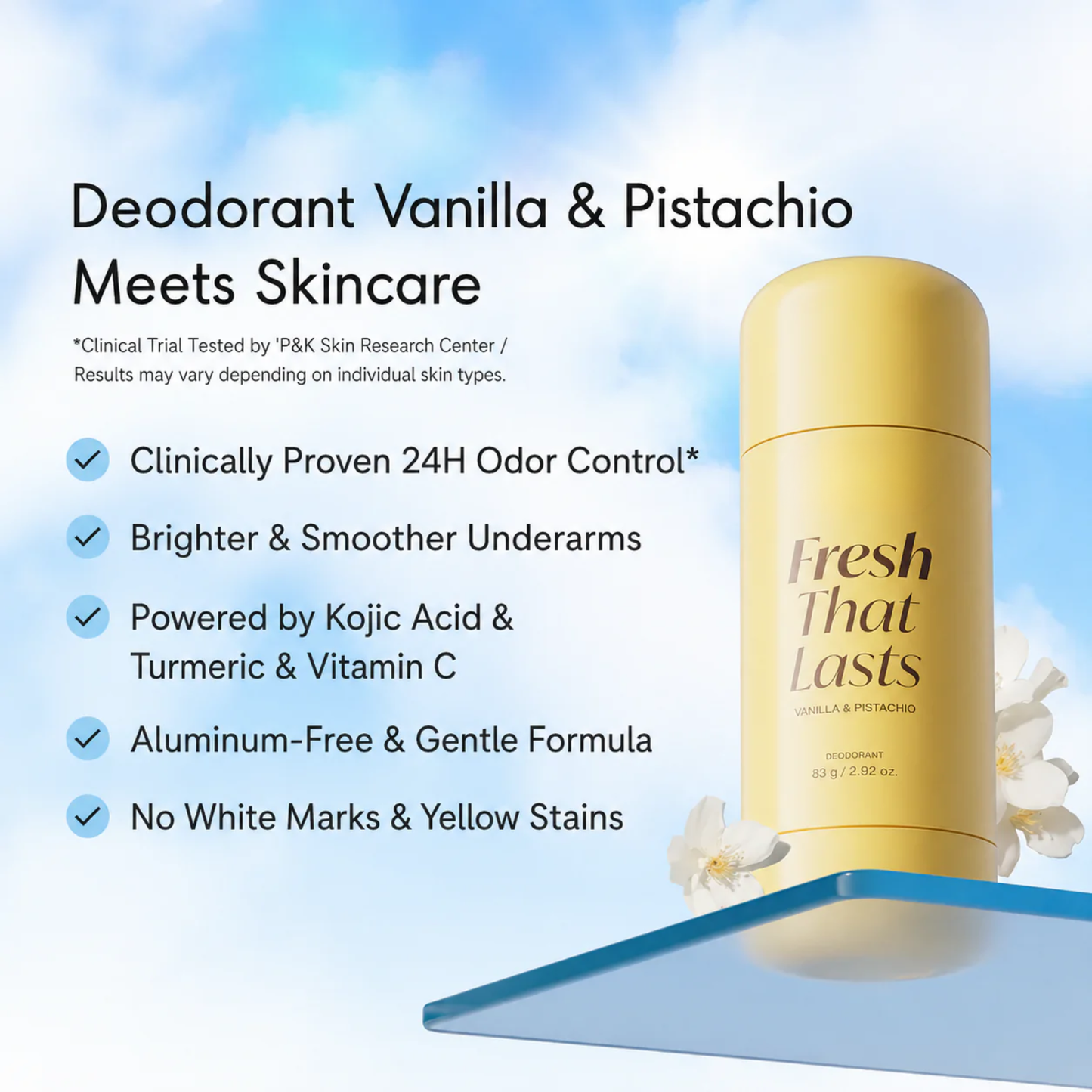 Korean Skin Brightening Deodorant