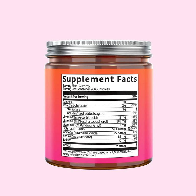Bears Hair Vitamin Gummies