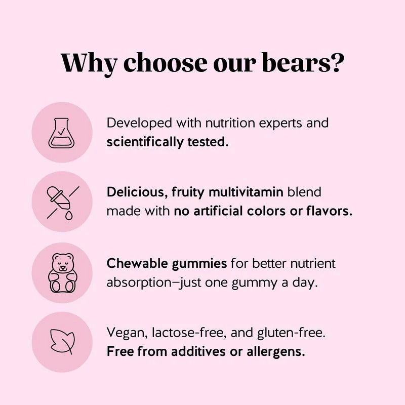 Bears Hair Vitamin Gummies