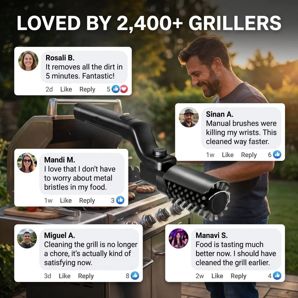 Qireto Grill Master Brush