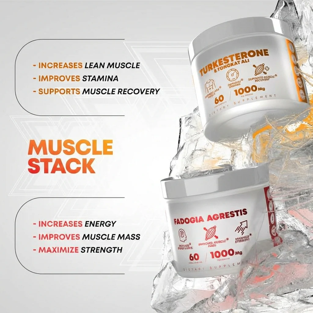 Muscle Stack Turkesterone + Fadogia