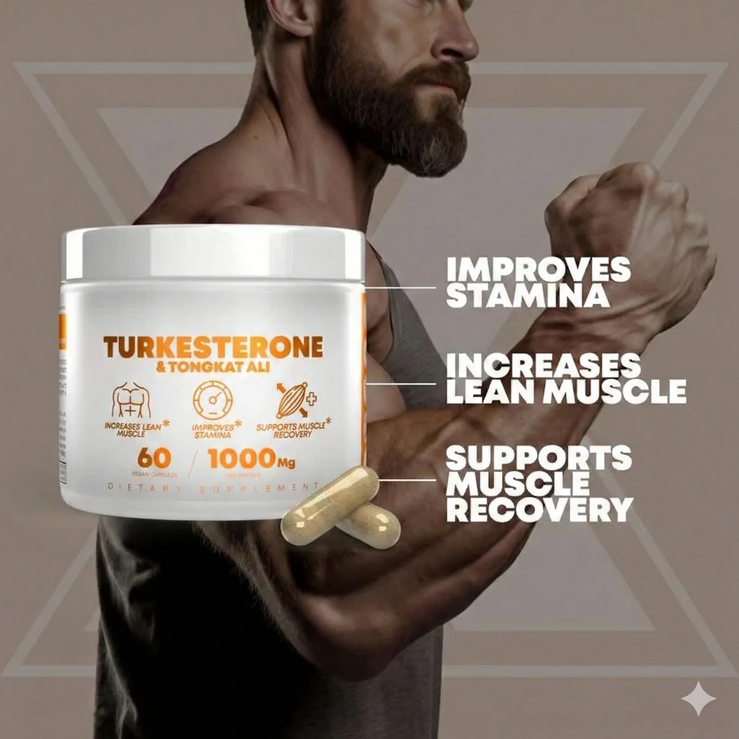 Muscle Stack Turkesterone + Fadogia